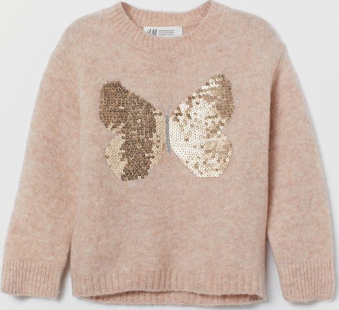 

Джемпер H&M 0772021 110-116 см Бежевый