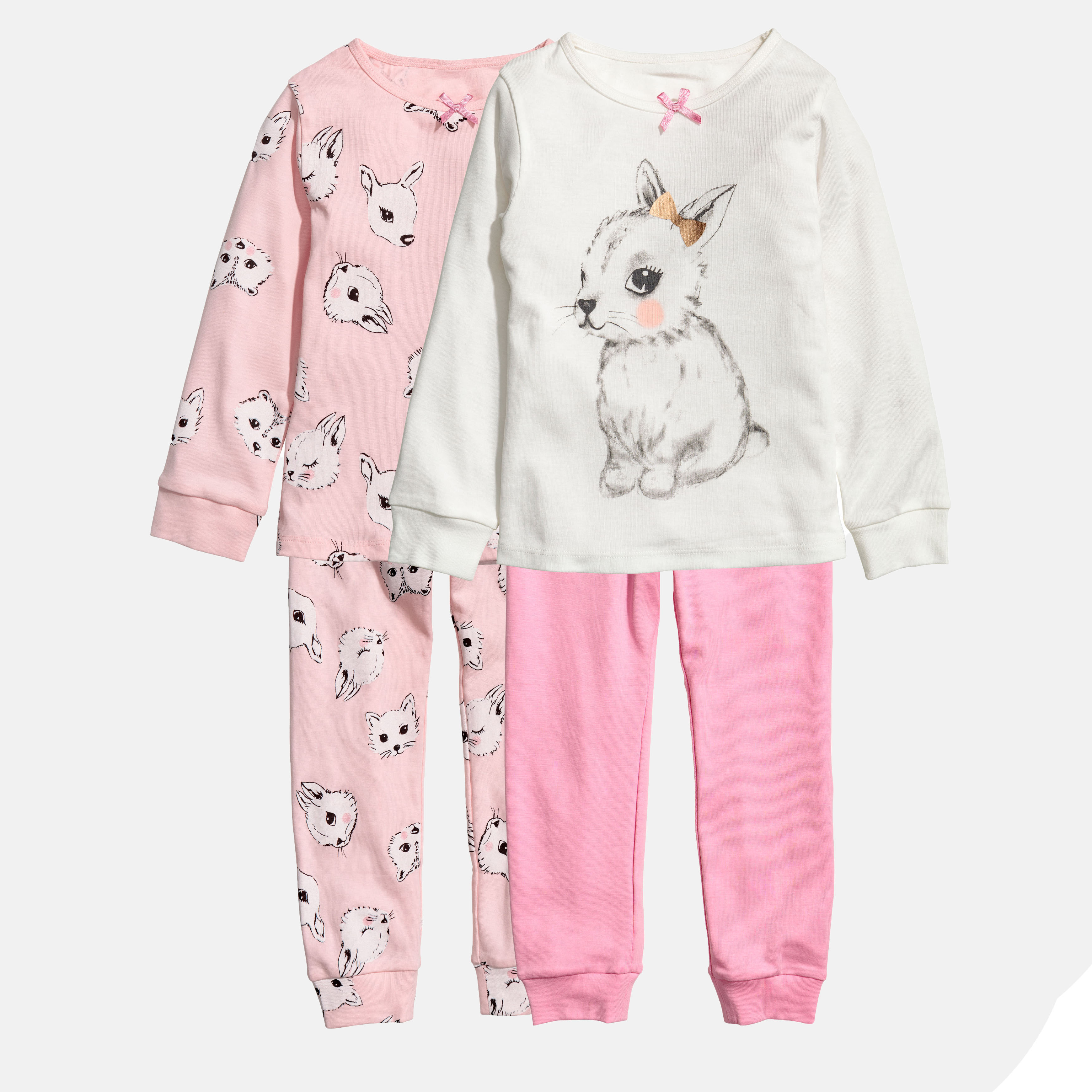 

Пижама H&M 4541286N 98-104 см Розовая