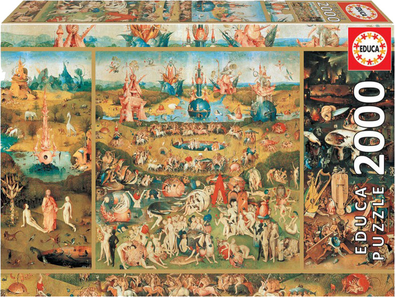 

Пазл Educa Сад наслаждений 2000 элементов (18505)