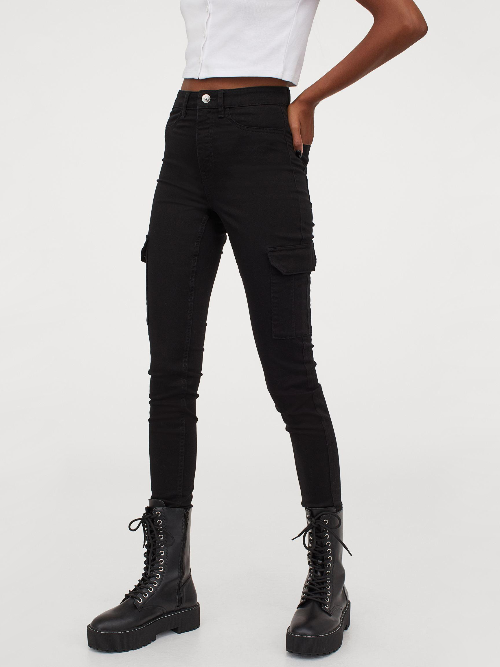 

Джинсы H&M 7195301-AAAD 44 Черные