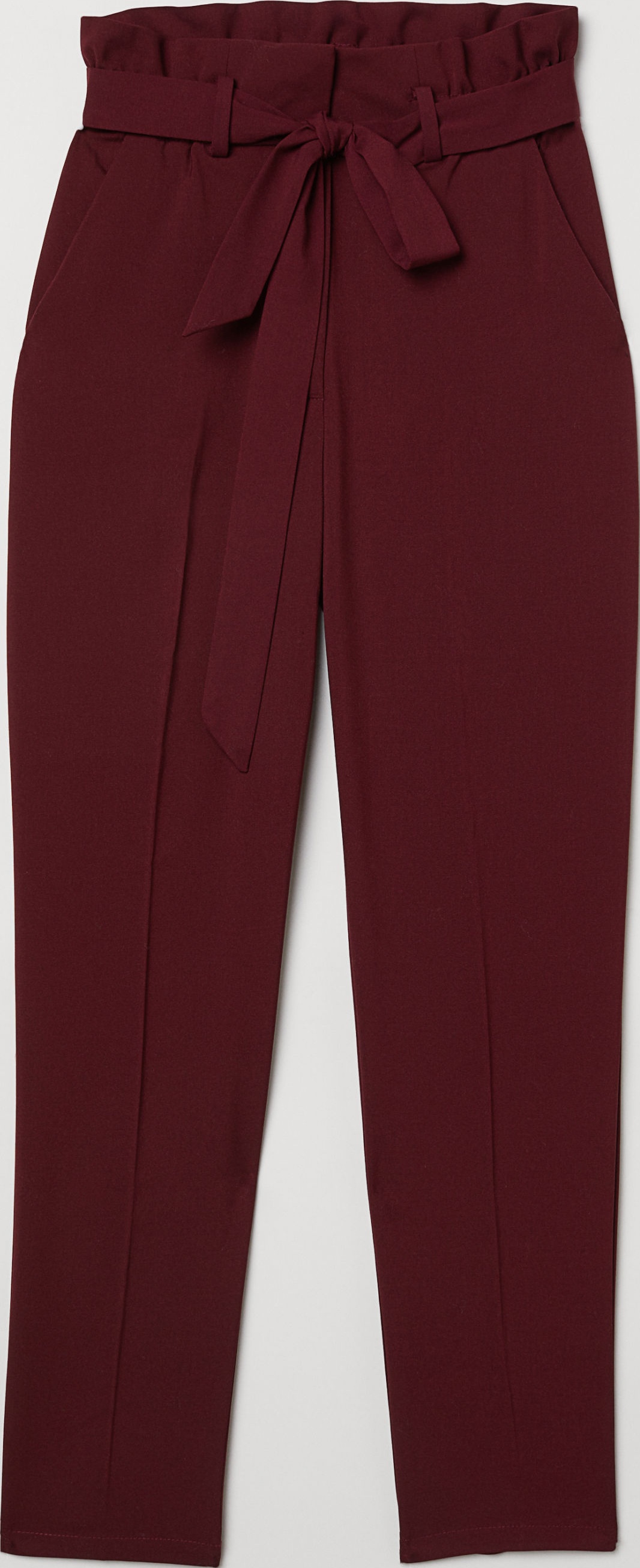 

Брюки H&M 6607128-ACUK 38 Бордовые