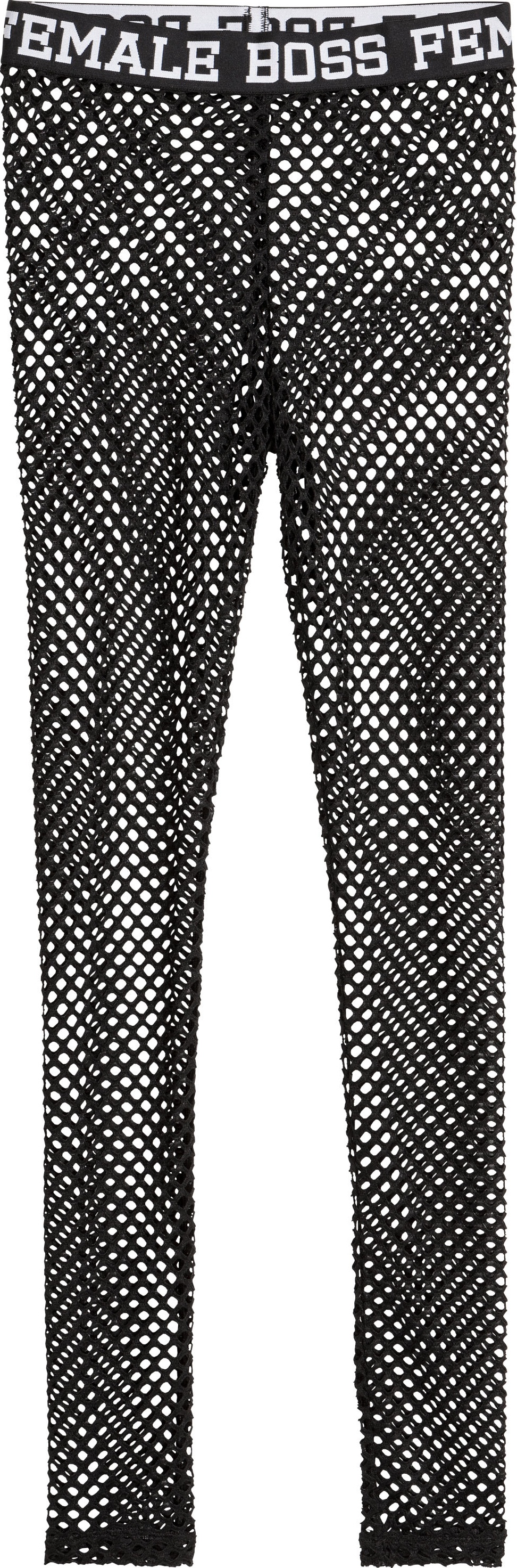 

Леггинсы H&M 5505356-ABTO L Черные с белым