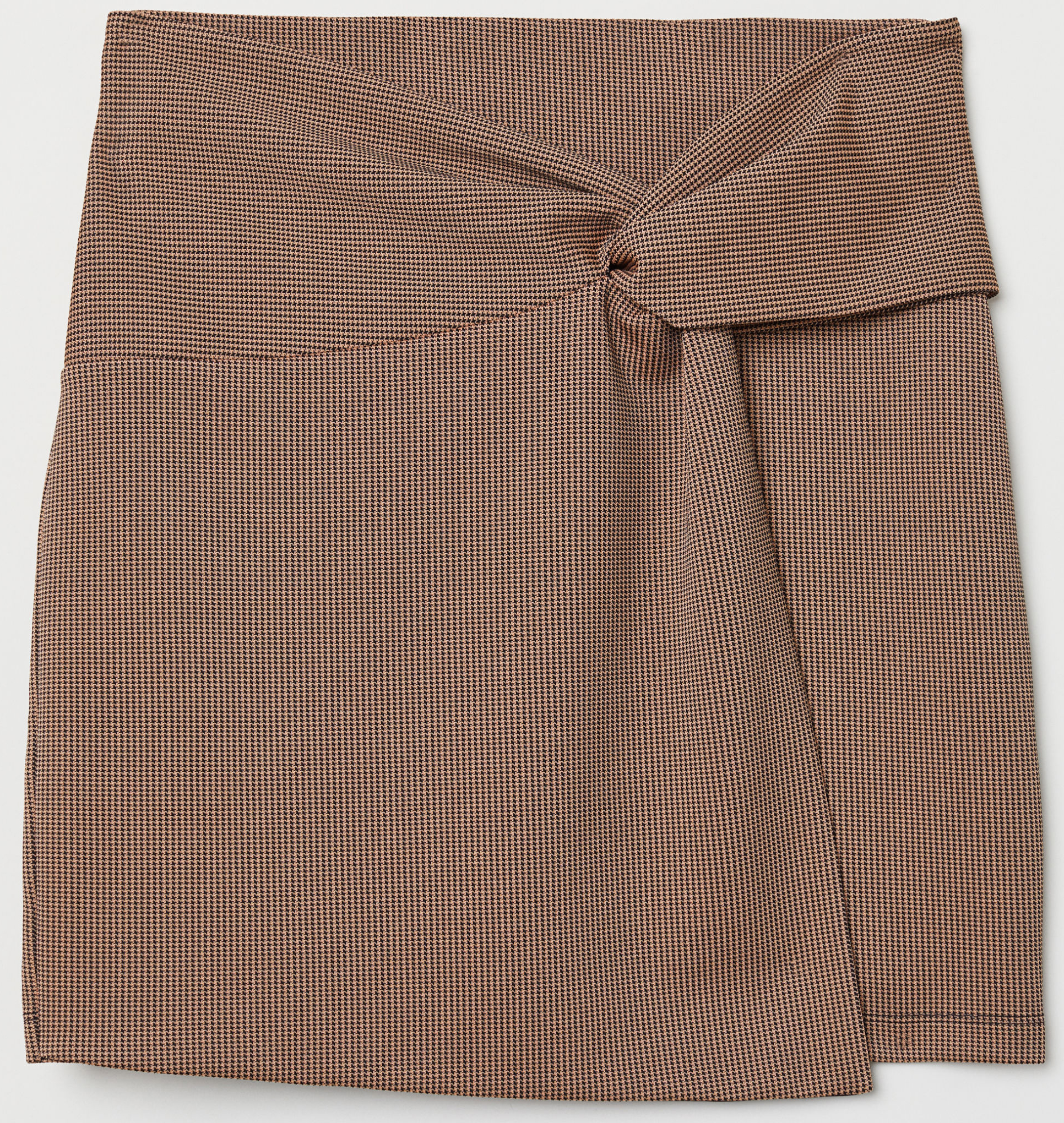 

Юбка H&M 7143678-ADXB XL Бледно-розовая с черным