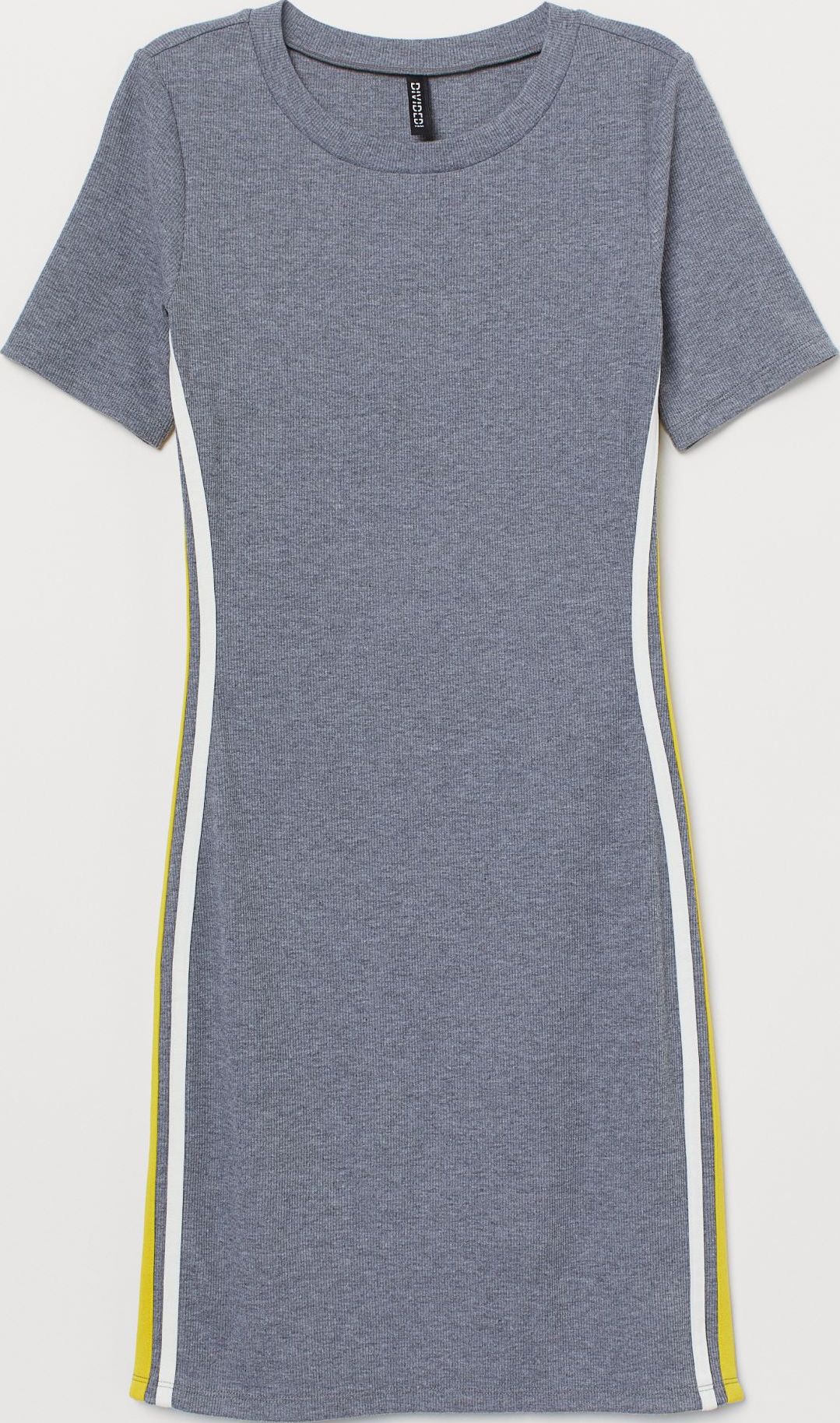 

Платье H&M 112-6811760 38 Серый меланж
