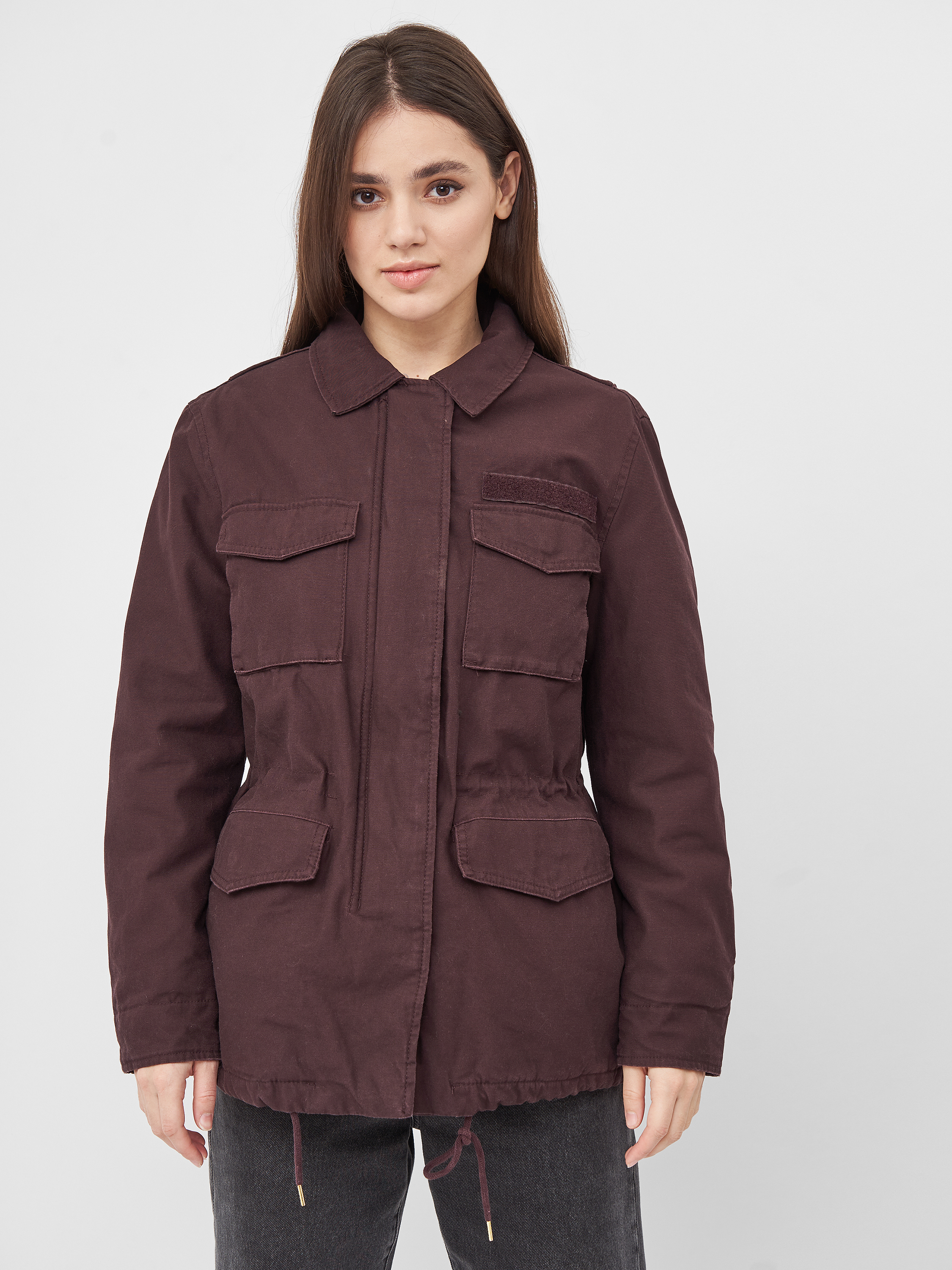 

Куртка H&M 312-6594538БМ 40 Сливовая