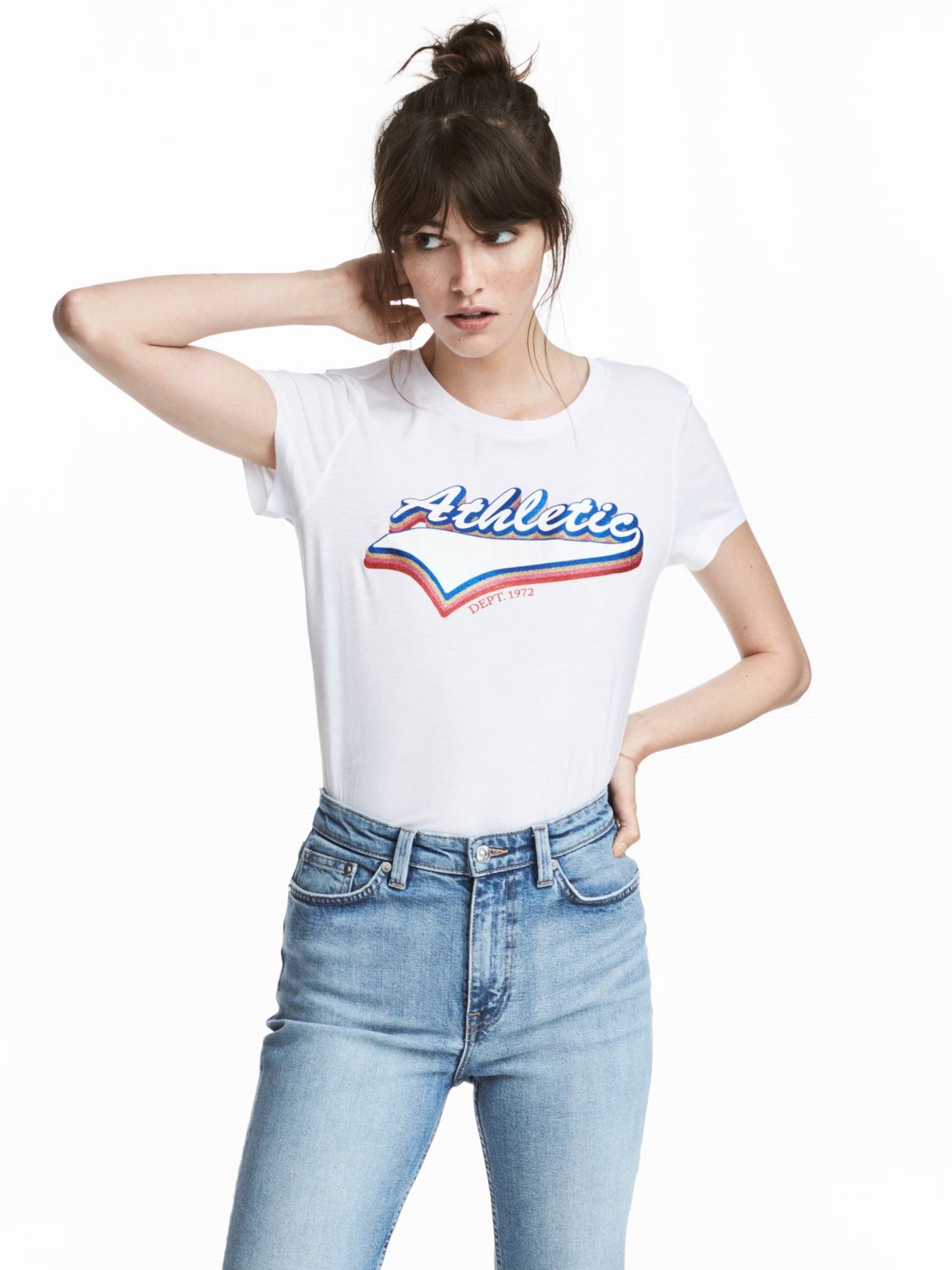 

Футболка H&M 211-5494116 XS Белая