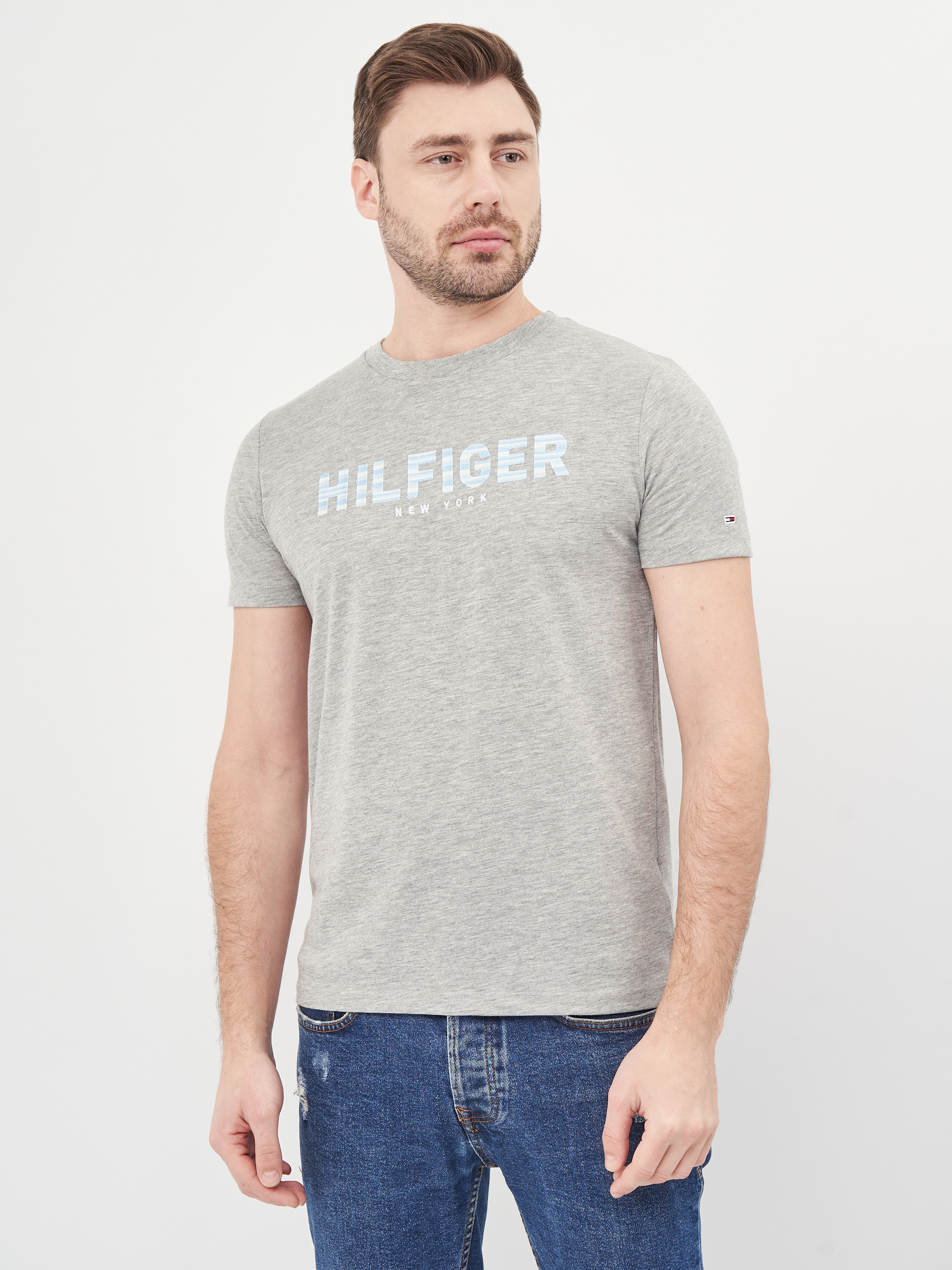 

Футболка Tommy Hilfiger 10205.21 XXL (52) Серая