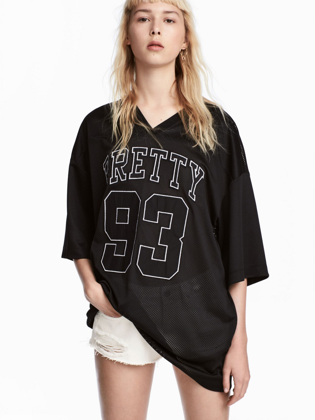 

Футболка H&M 0546089_pretty M Черная (KZ2000000874678_LD2000000874678)