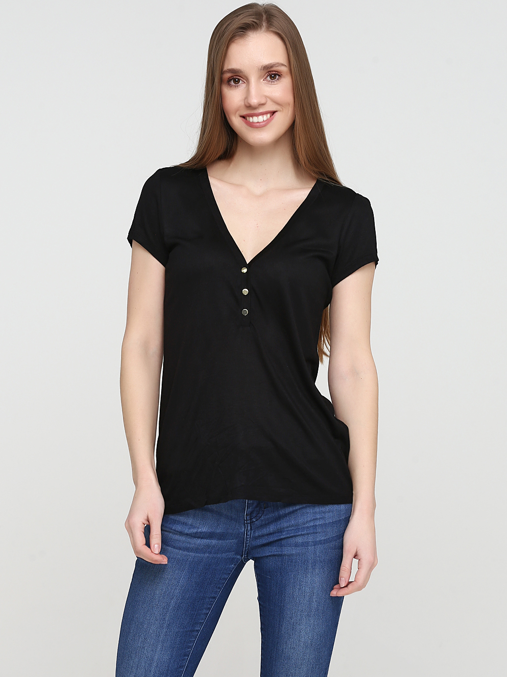 

Футболка H&M 320749  Черная, Футболка H&M 320749 S Черная