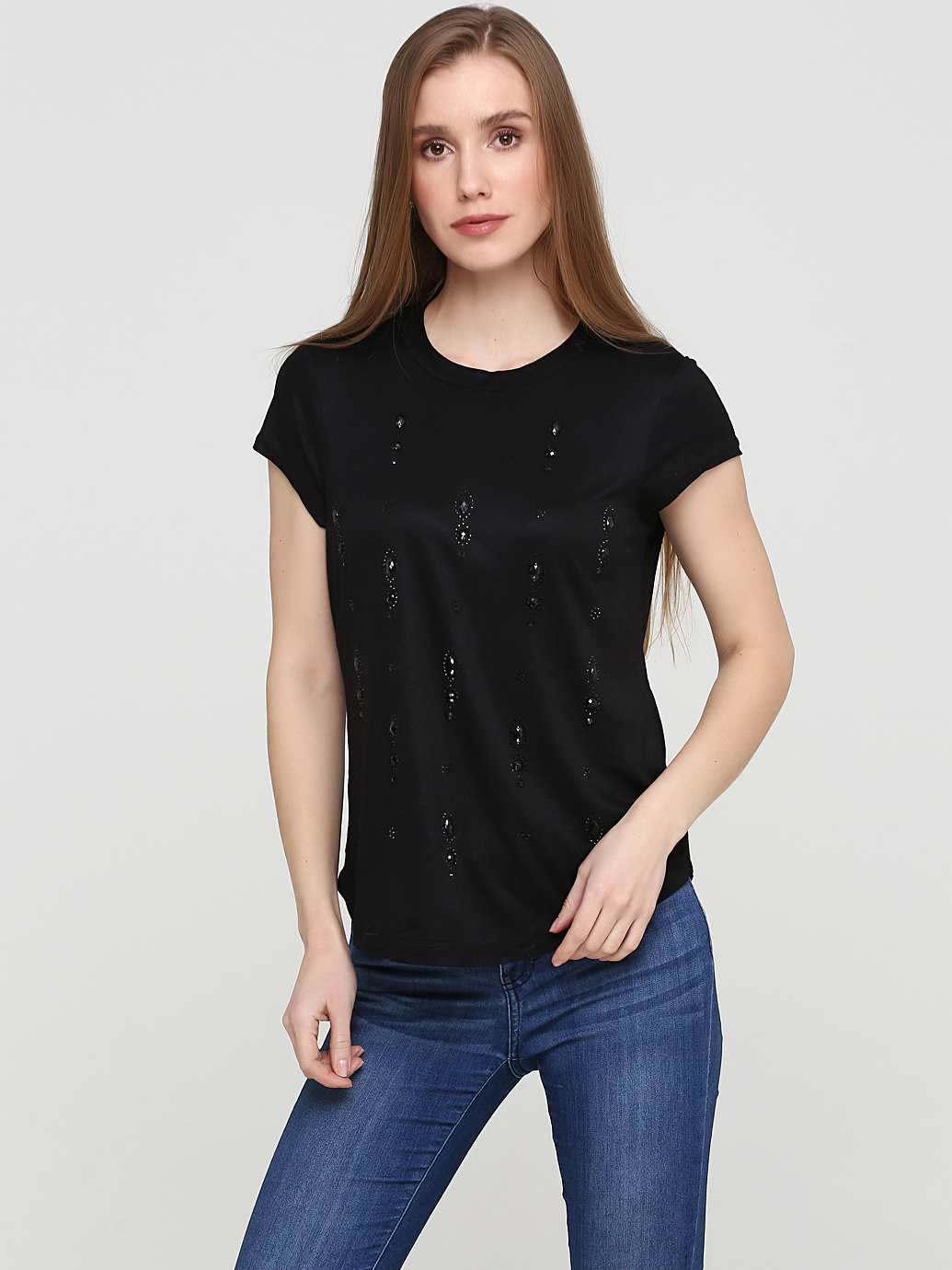 

Футболка H&M 365502 S Черная