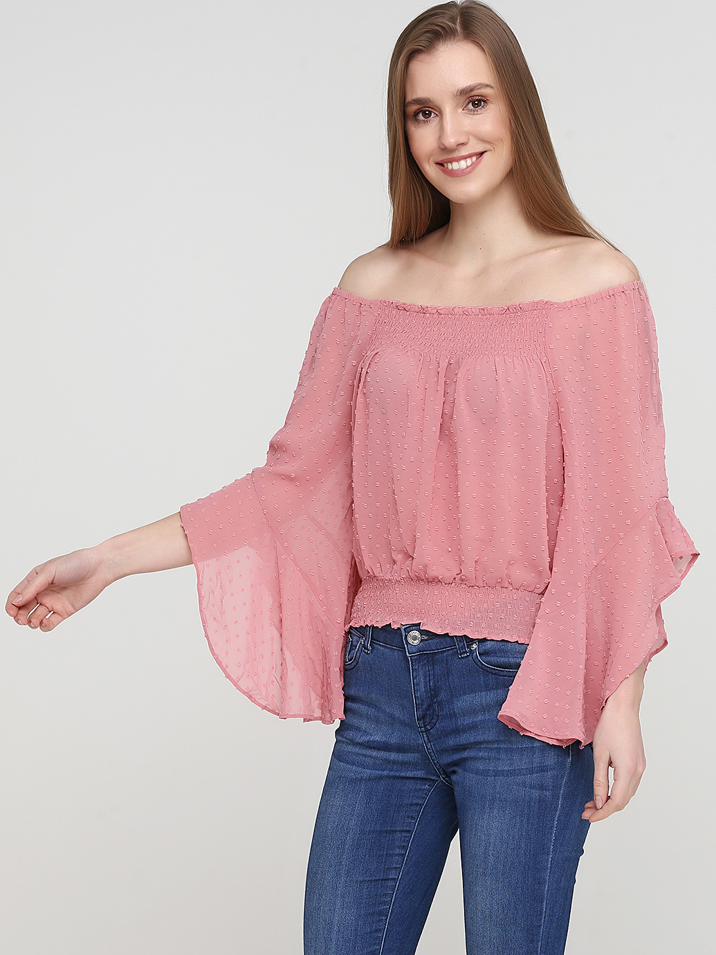 

Блузка H&M 0-1043  Розовая, Блузка H&M 0-1043 38 Розовая