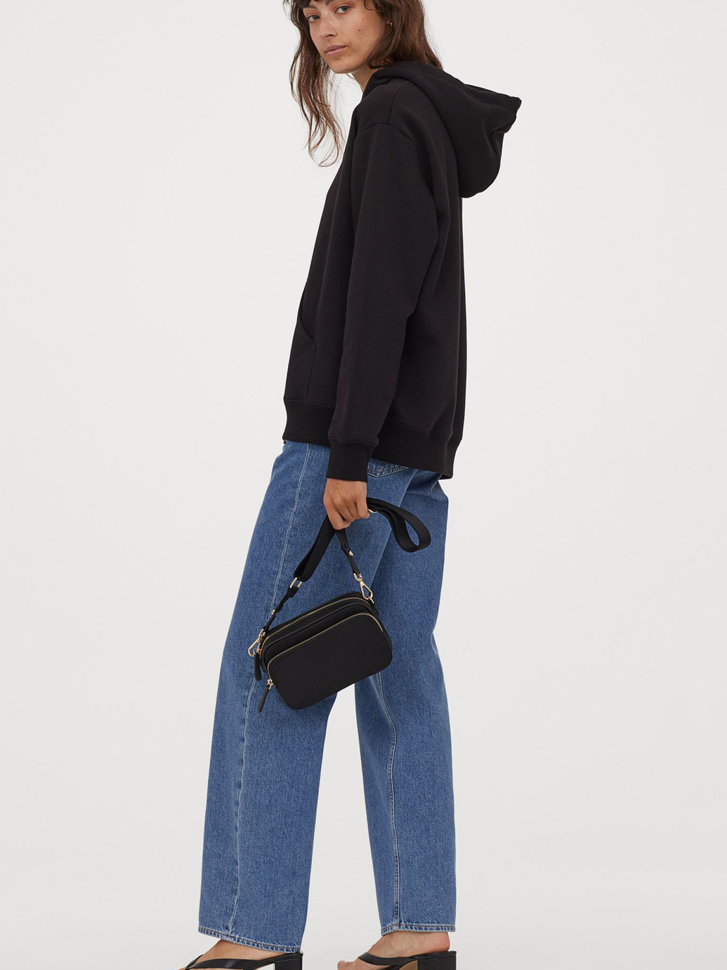 

Худи H&M 0456163_ч.шнур. XS Черное