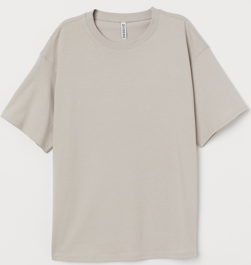 

Футболка H&M 0806388_б.беж XS Бледно-бежевая