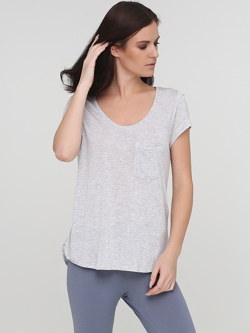 

Футболка H& 0398613_сер.  Серая (KZ2000000909967_LD2000000909967, Футболка H&M 0398613_сер. M Серая (KZ2000000909967_LD2000000909967)