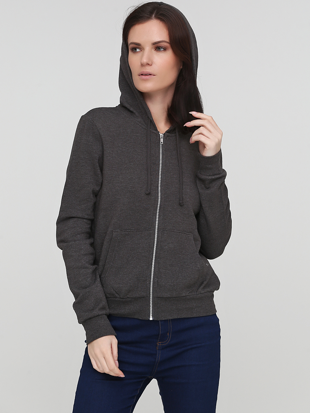 

Толстовка H&M 0682550_т.сер S Темно-серая
