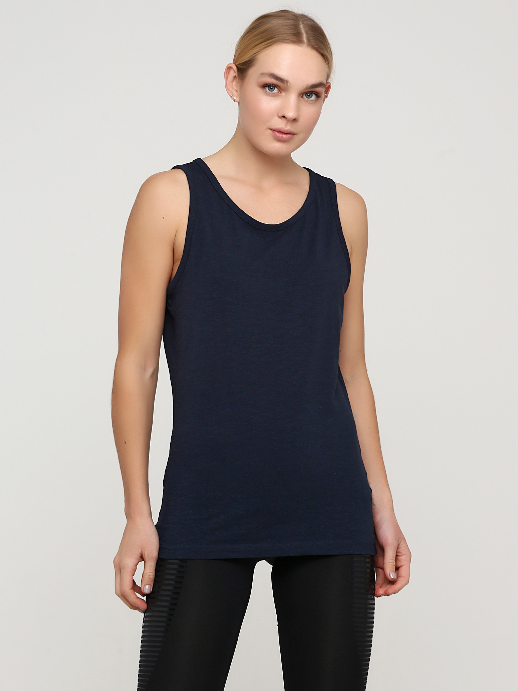 

Майка H&M 0649098_т.син S Темно-синяя