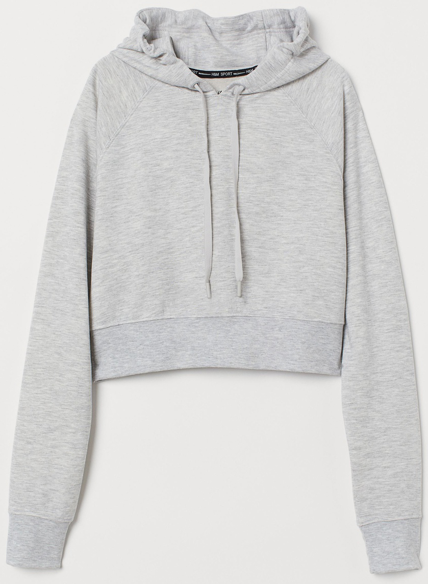 

Худи H&M 0750665_мел M Серое