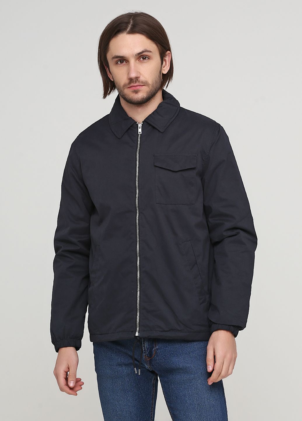 

Ветровка H&M 0386726 M Темно-синяя