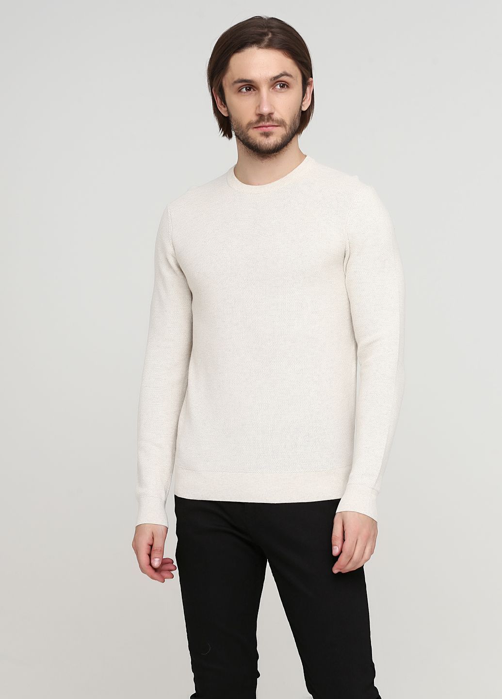 

Джемпер H&M 0757298 S Бежевый