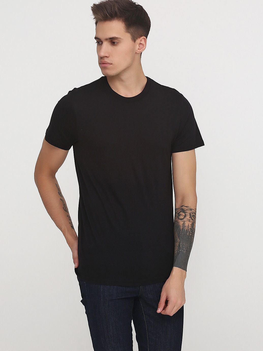 

Футболка H&M 0447751 S Черная