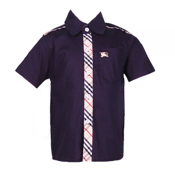 

Детская рубашка с классическим кантом 4 года (104 см) B 30021-deep blue темно синий цвет