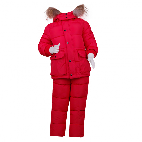 

Теплый костюм 6 лет (116 см) O 70066-red красный цвет