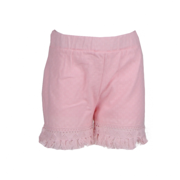 

Детские шорты с бахромой 4 года (104 см) Z 60262-light pink светло розовый цвет