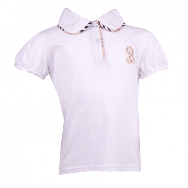 

Футболка с воротничком 1 год (76 см) B 40060-white белый цвет
