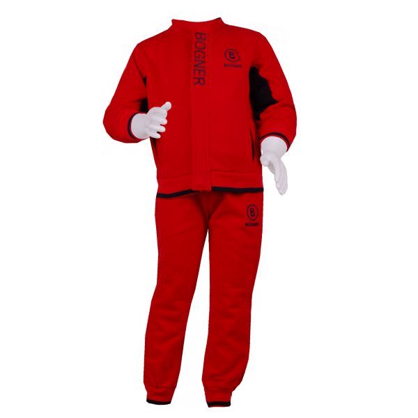 

Тёплый костюм с начёсом 1 год (76 см) O 70063-red красный цвет