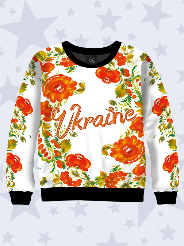

Детский свитшот для мальчика Vilno "Україна квіти" рост 98-104 (Vil-11005)