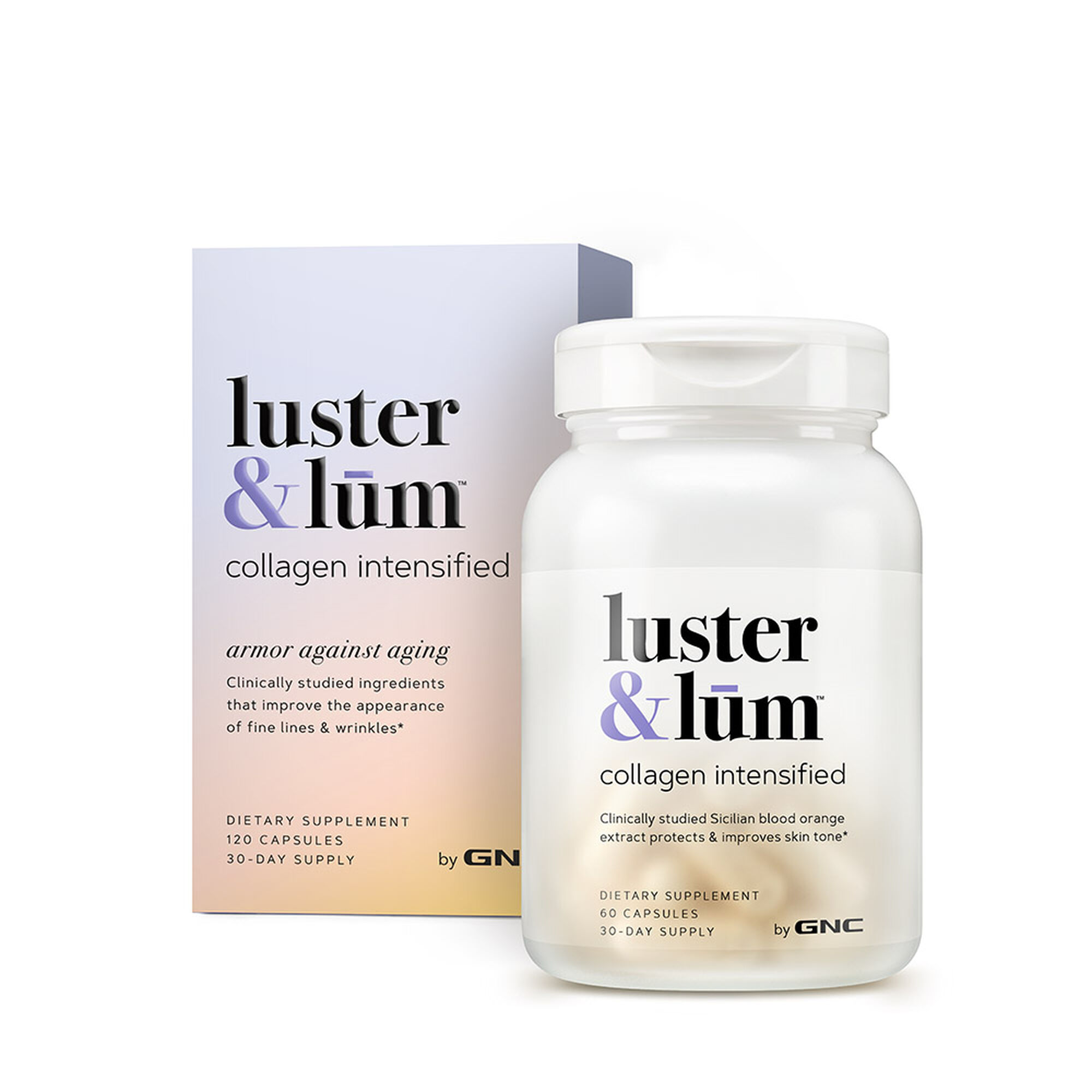 

Хондропротектор GNC luster & lum Collagen Intensified 160 капсул (4384303325)