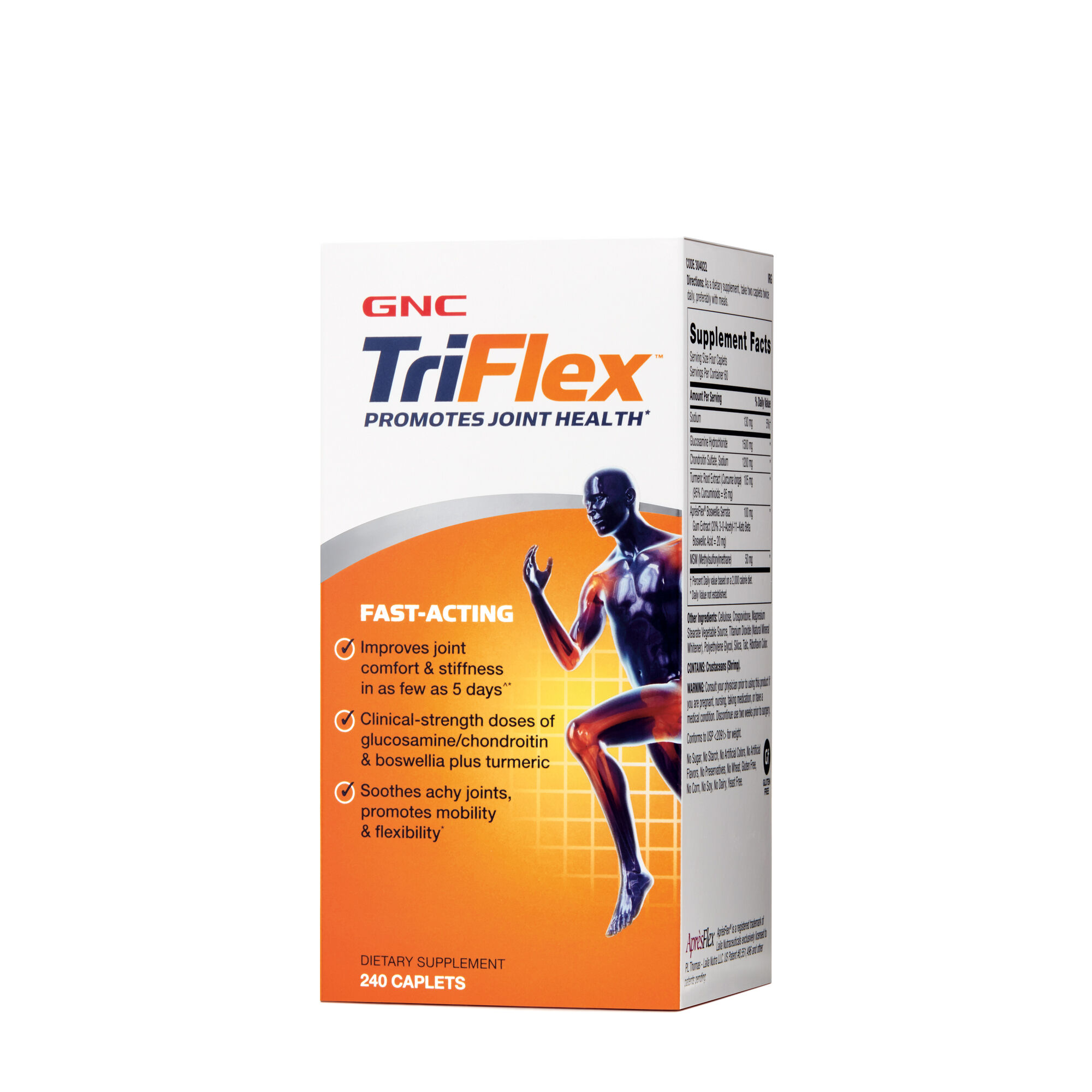 

Хондропротектор GNC TriFlex Fast-Acting 240 таблеток (4384303332)
