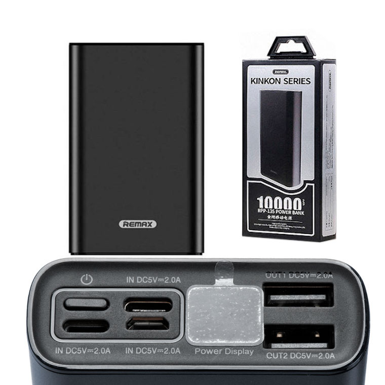 

Power Bank Remax Kinkon RPP-135 10000 mAh черный
