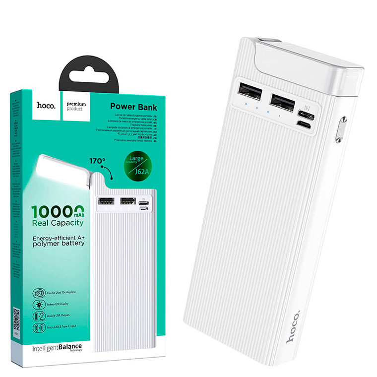 

Power Bank Hoco J62A "Jove" 10000 mAh белый