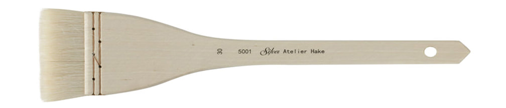 

Кисть hake Silver Brush Atelier 5001 №30 (60мм)