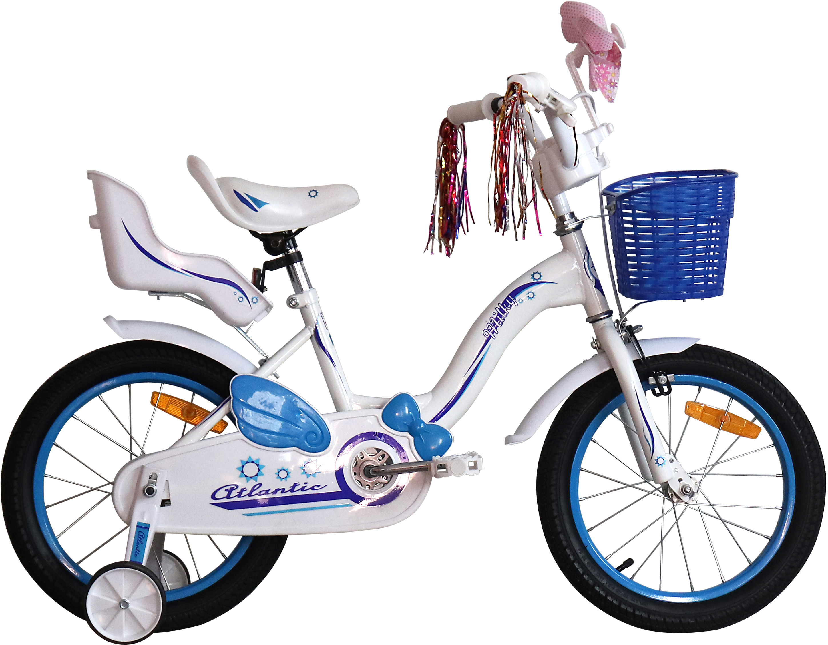 

Велосипед Atlantic Milky CS 16" Белый/Синий (2010919624158)