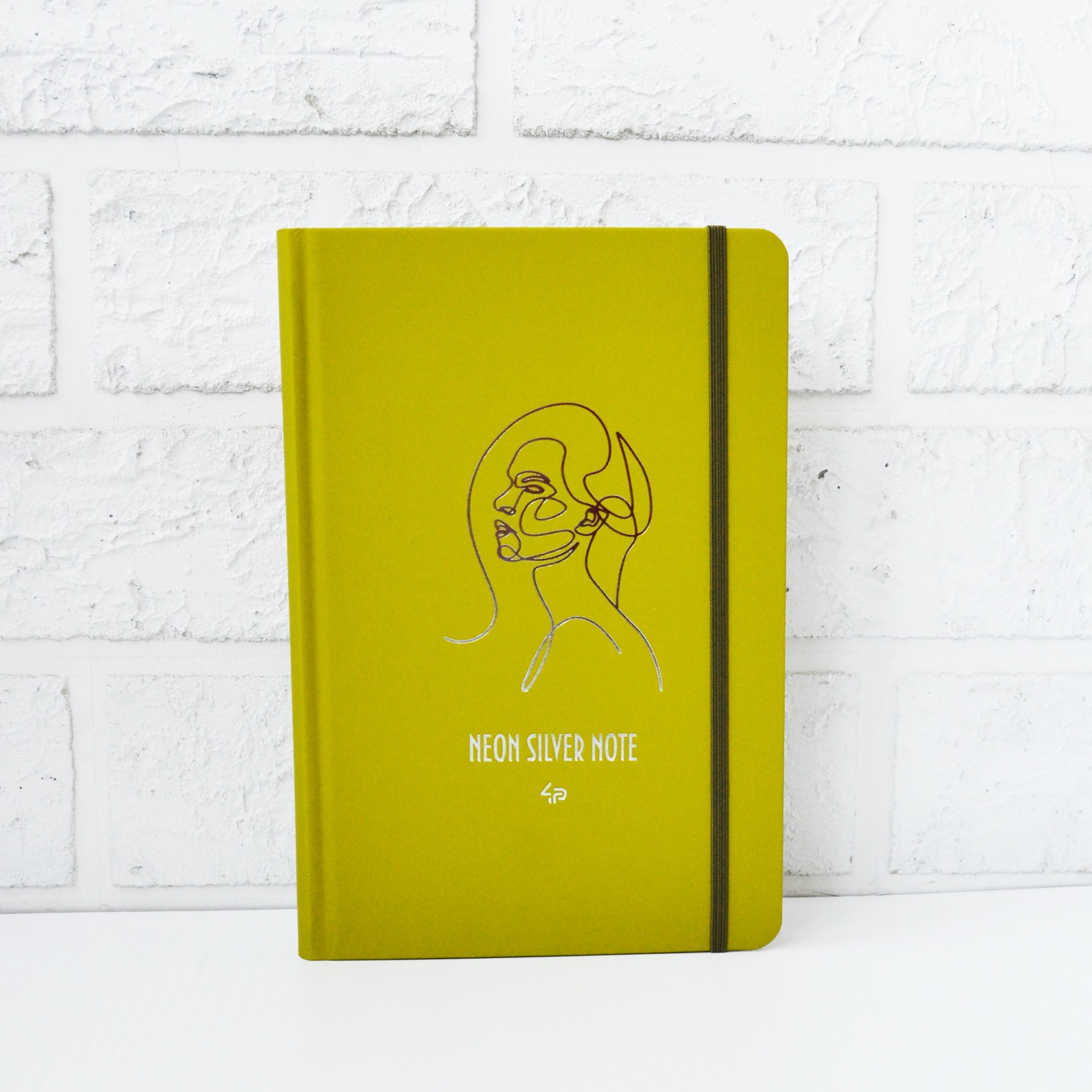 

Блокнот 4Profi Neon silver note olive 96 листов 904419