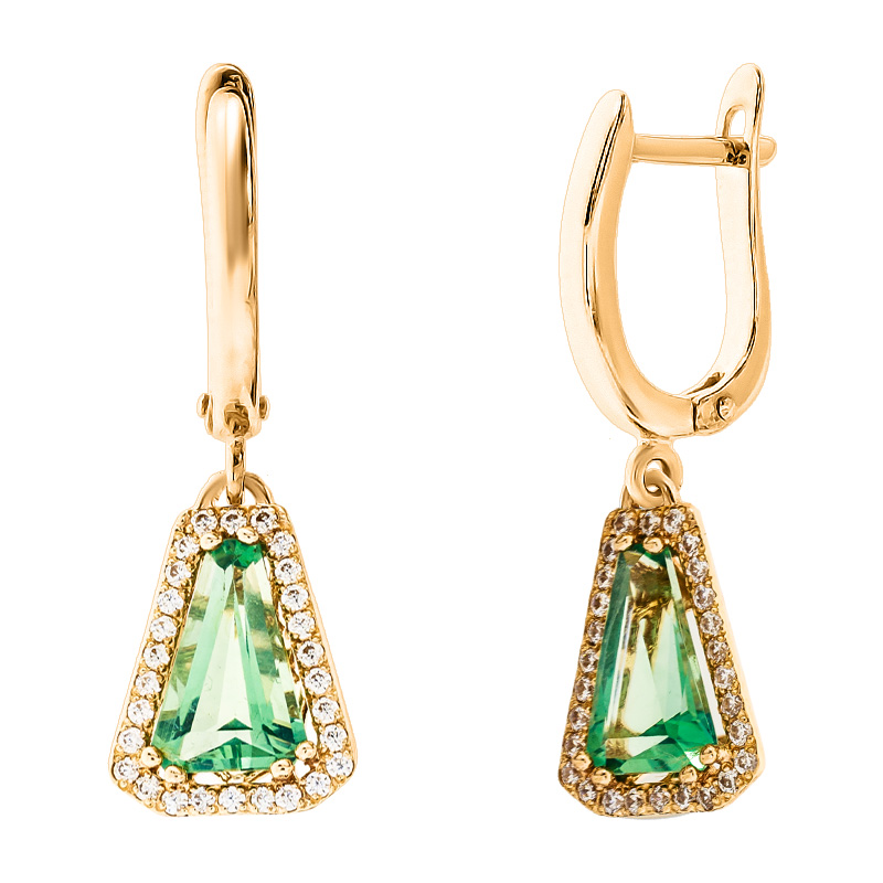 

Серьги-подвески Diamant С2464-06