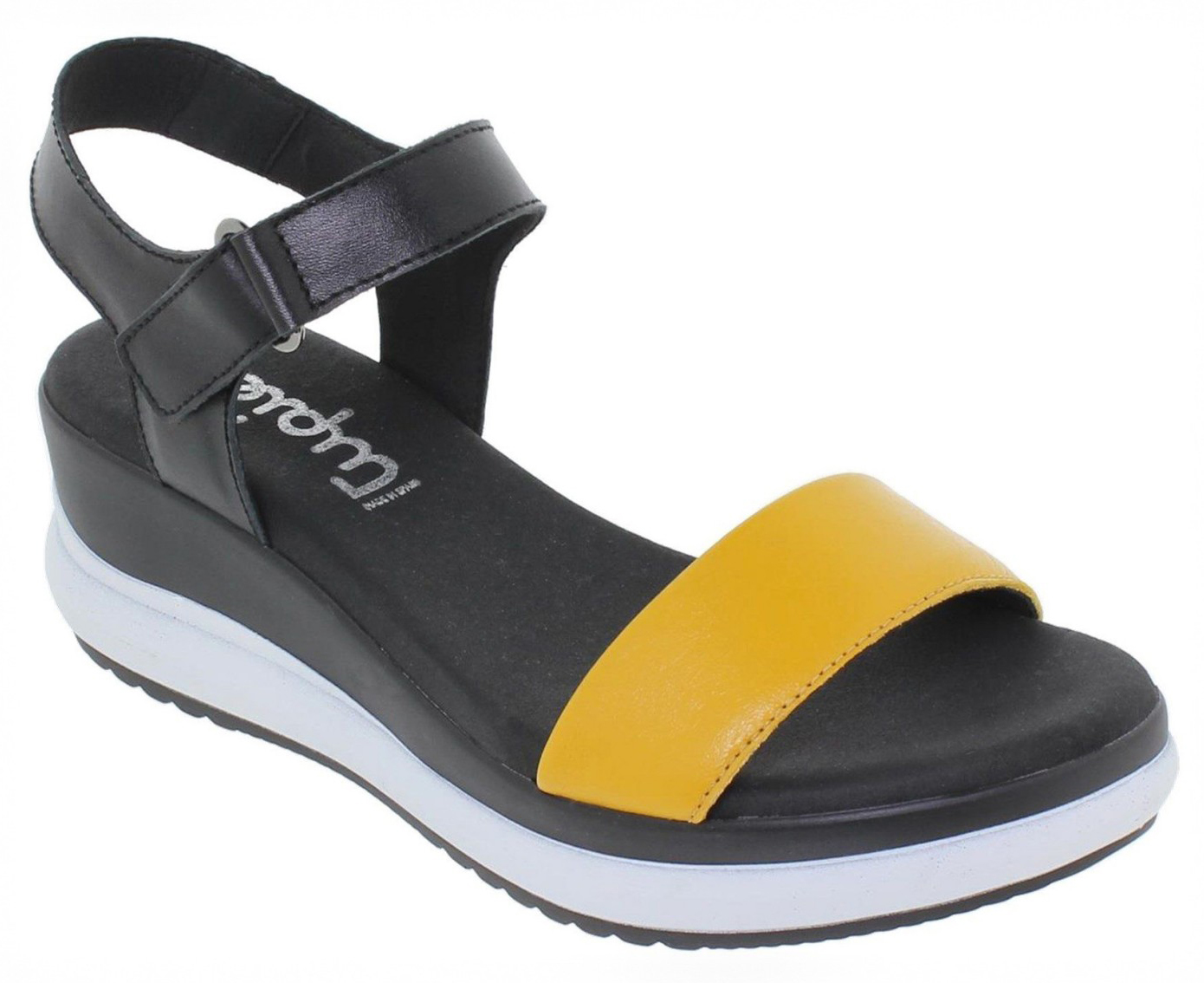 

Босоножки Tupie 36 amarillo жёлтые с чёрным