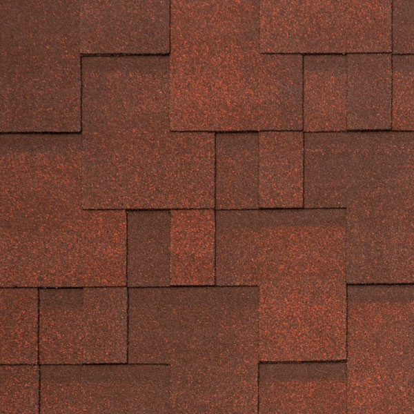 

Битумная черепица Tegola NOBILE TILE АКЦЕНТ Тёмно-красный