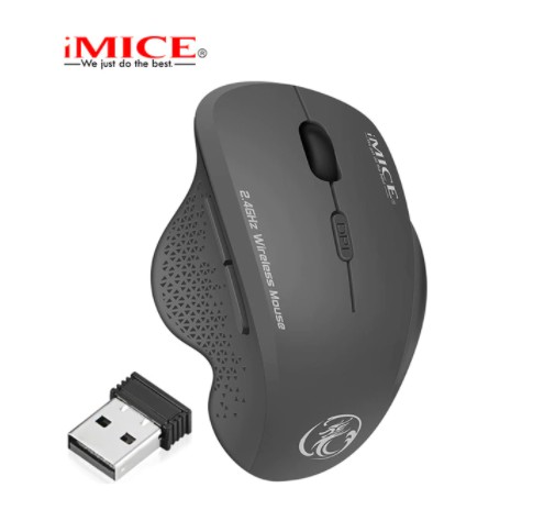 

Мышь iMice 22.4 ГГц беспроводная Серый (sv0455)