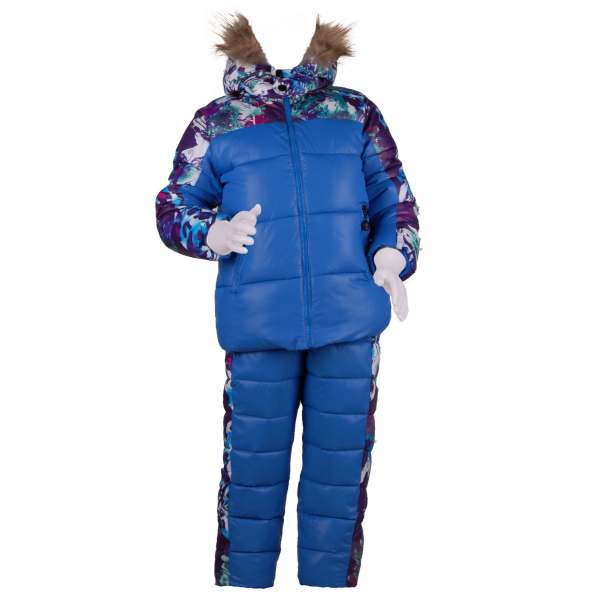 

Теплый детский костюм с рисунком 4 года (104 см) O 70047-blue голубой цвет