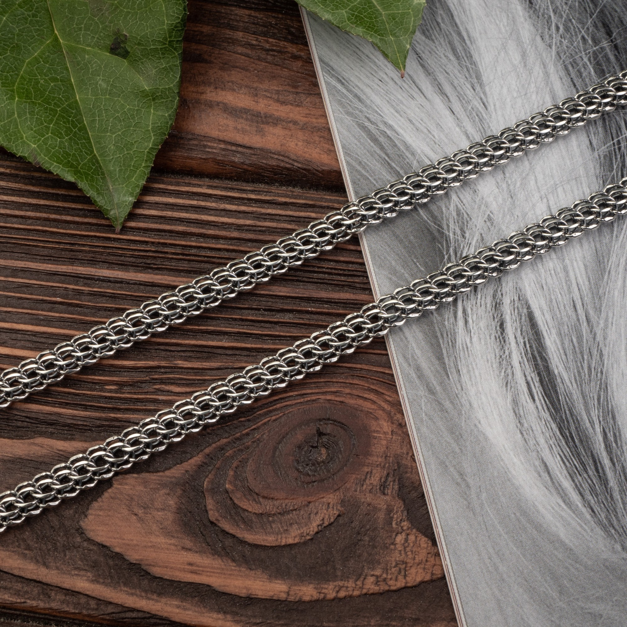 

Серебряная цепочка Венеция (кардинал, питон, американка) 50 см 19,85 грамм арт 106ч