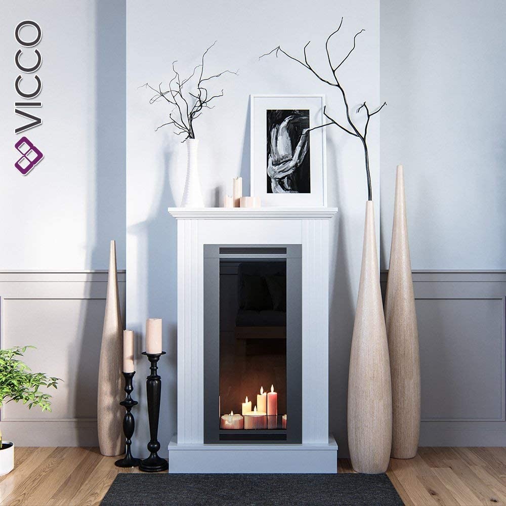 

Портал для камина 110х70, Vicco, белый МДФ