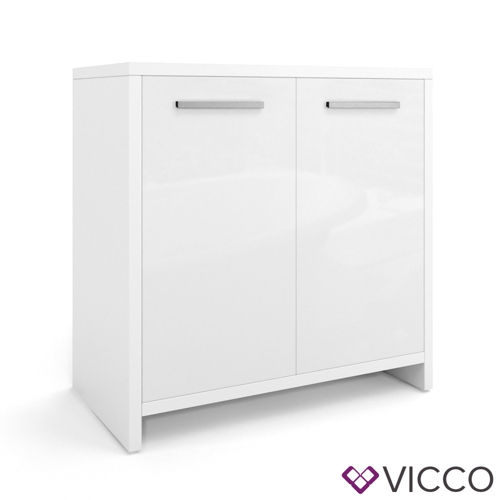 

Тумба под умывальник Vicco Kiko, 58x60, белый глянец