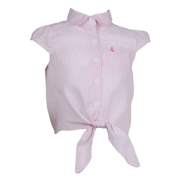 

Летняя рубашка для девочки 2 года (87 см) Z 30080-pink светло розовый цвет