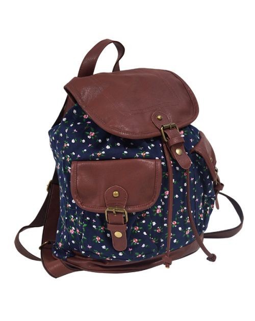 

Рюкзак Olli Small patterns серия 2U синий с коричневым