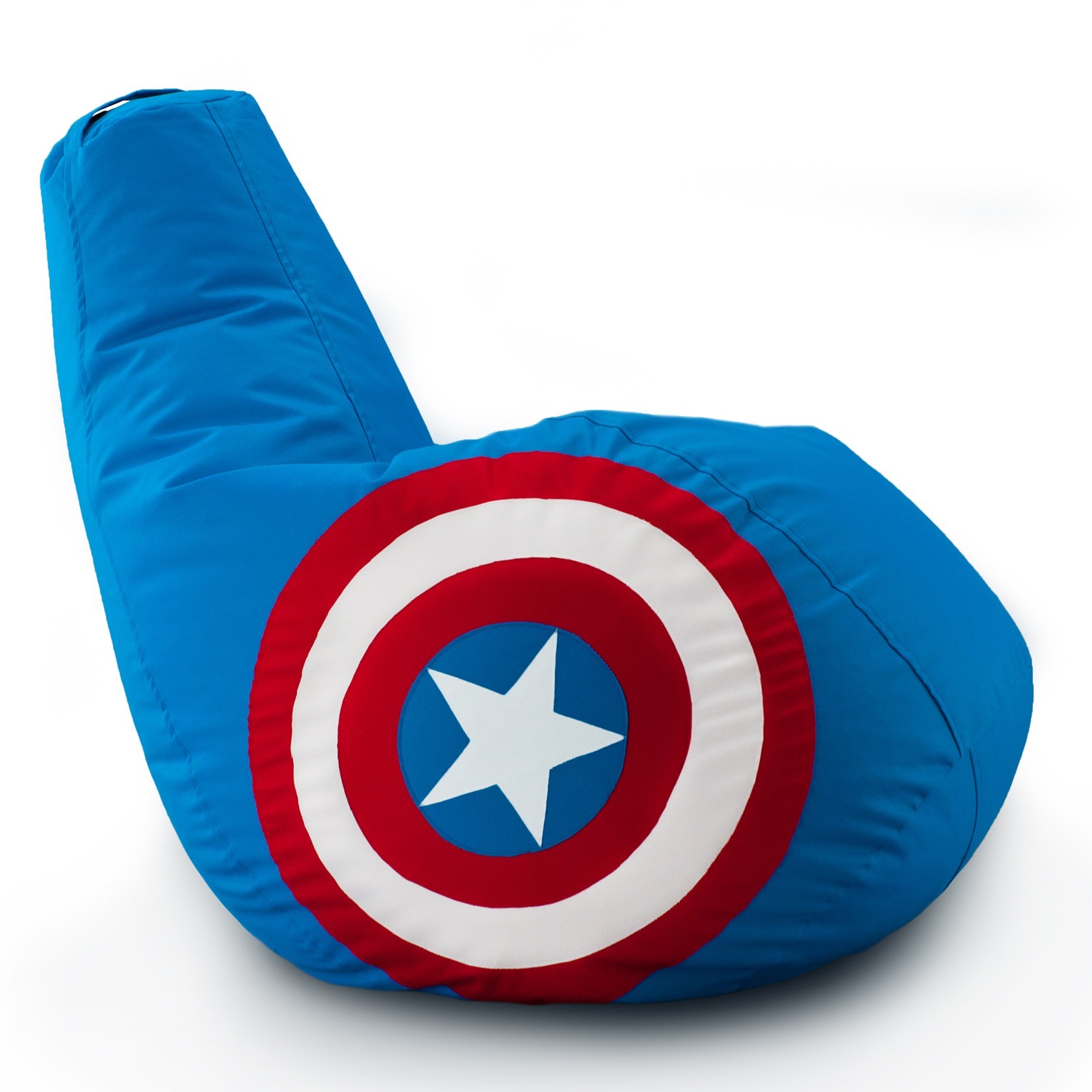 

Бескаркасное кресло-груша Captain America (Антимебель) Синее 211201_5