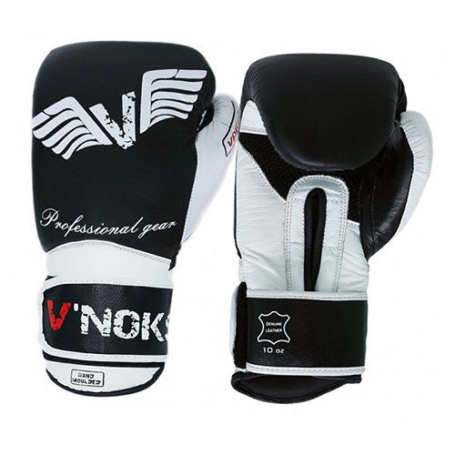 

Боксерские перчатки V`Noks Aria V`Noks 12oz Черно-белый (37349005)