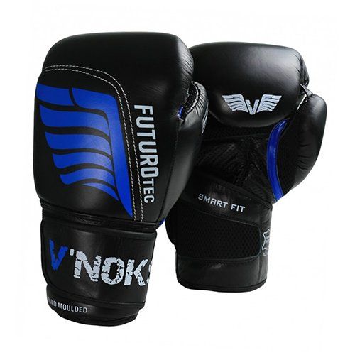 

Боксерские перчатки V`Noks Futuro Tec V`Noks 12oz Черно-синий (37349009)